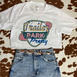 Trailer Park Pretty Crop Top
